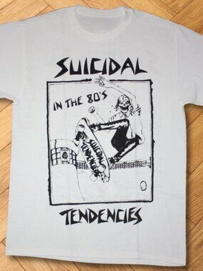 Suicidal Tendencies Skate Graphic Tee Y2K Punk Aesthetic